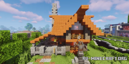 ������� MrCrayfish's Town Plus ��� Minecraft