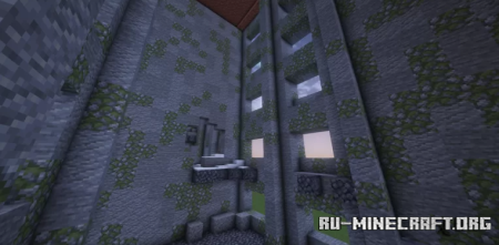  The abandoned Khrushchevka in winter  Minecraft