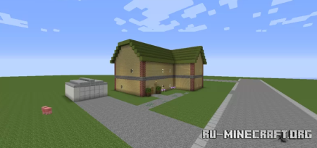 ������� House from Project Zomboid ��� Minecraft