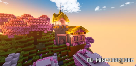 ������� Simple Cherry Tower House ��� Minecraft