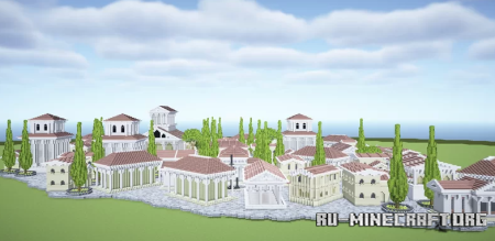 ������� Ancient Greek Town ��� Minecraft