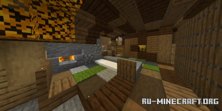  Cozy wooden house by Ebassol  Minecraft