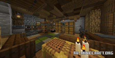 Cozy wooden house by Ebassol  Minecraft
