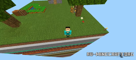 ������� Super one chunk by PLAGGER V ��� Minecraft