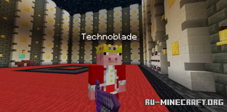 Скачать PVP Training with Technoblade для Minecraft