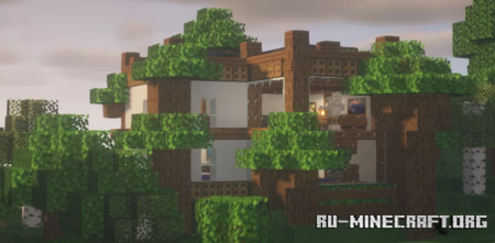 ������� Tiny house (Oak Forest) ��� Minecraft