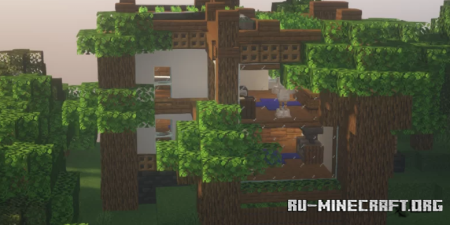 ������� Tiny house (Oak Forest) ��� Minecraft