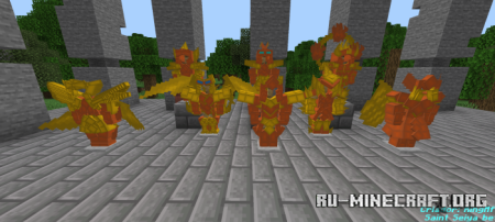 Скачать Святой Сейя для Minecraft PE 1.20