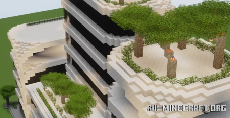 ������� Modern and Futuristic Skyscraper ��� Minecraft