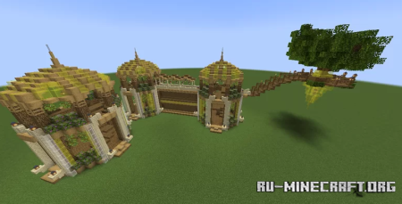 ������� Custom Style: Oak Treehouse ��� Minecraft