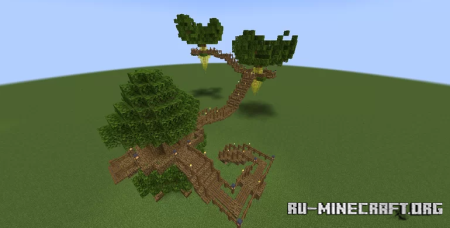 ������� Custom Style: Oak Treehouse ��� Minecraft