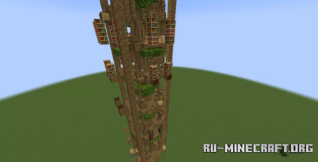 ������� Custom Style: Oak Treehouse ��� Minecraft