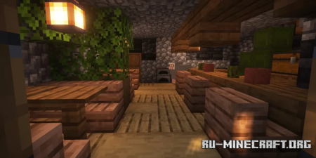  Cozy Medieval Fantasy Inn (with interior,free)  Minecraft
