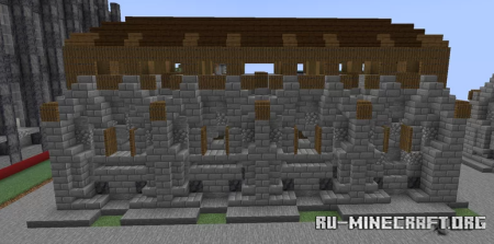 ������� castle wall of the 16th century ��� Minecraft