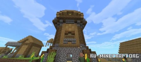  Village-Kingdom in Flat World  Minecraft