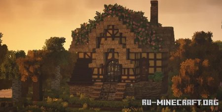 ������� Alexa and Lianna's Cottage from - Barbie & the Diamond Castle ��� Minecraft