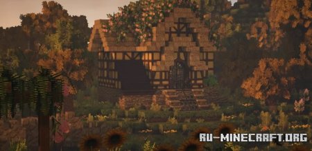 ������� Alexa and Lianna's Cottage from - Barbie & the Diamond Castle ��� Minecraft