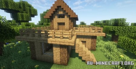 Скачать 5 Minutes Starter House для Minecraft