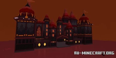  Nether Castle by sxj  Minecraft