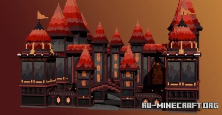  Nether Castle by sxj  Minecraft