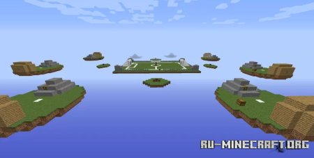 ������� Football - Skywars map ��� Minecraft