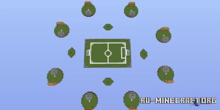 ������� Football - Skywars map ��� Minecraft