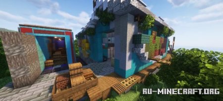 Скачать Commercial Fishing Dock And Warehouse для Minecraft