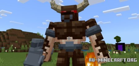 Скачать Босс Минотавр для Minecraft PE 1.21