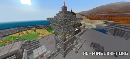  a Living Base on Stony Shore  Minecraft