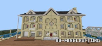 Скачать Песчаниковый особняк для Minecraft PE Скачать Песчаниковый особняк для Minecraft PE