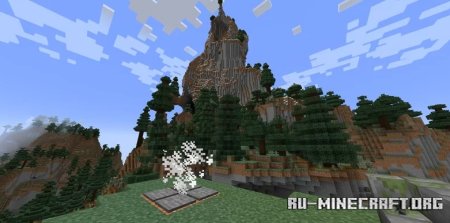 ������� The Mountains - Parkour Map by d0uble ��� Minecraft
