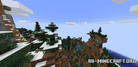 ������� The Mountains - Parkour Map by d0uble ��� Minecraft