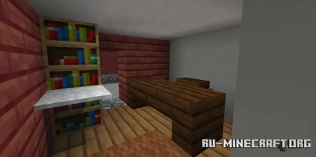 ������� Red Canadian House ��� Minecraft