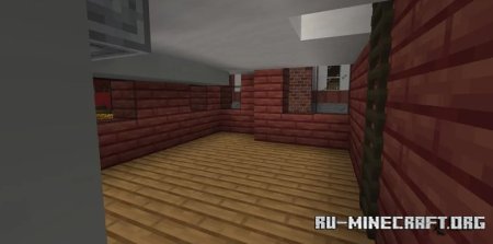 ������� Red Canadian House ��� Minecraft