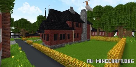 ������� Red Canadian House ��� Minecraft