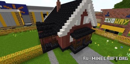 ������� 1950s canadian typical house ��� Minecraft