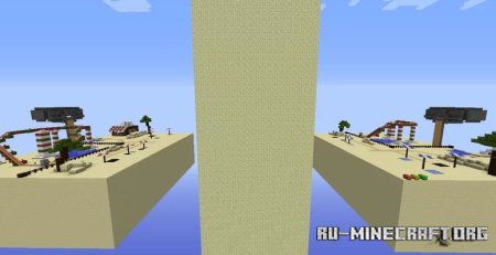 Скачать TNT Wars - Blue vs Red для Minecraft