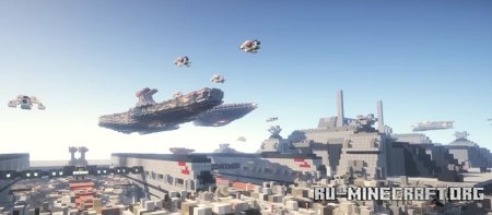 ������� Coruscant STAR WARS V.2 ��� Minecraft