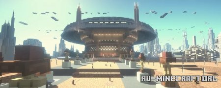 ������� Coruscant STAR WARS V.2 ��� Minecraft
