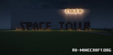 ������� Space Tour: A Short, Dark Roller Coaster ��� Minecraft