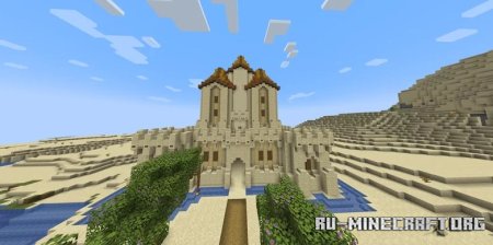 ������� Sand Castle Base by Dovkin ��� Minecraft