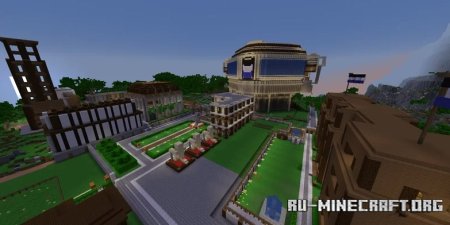 Скачать Towny Exalted - Itani's Museum для Minecraft