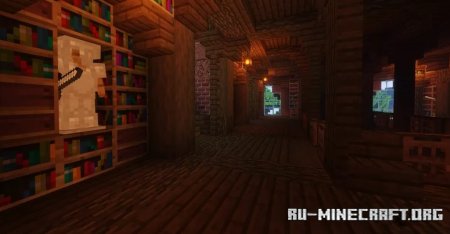 Скачать Large Medieval Tavern by MrMinetex для Minecraft