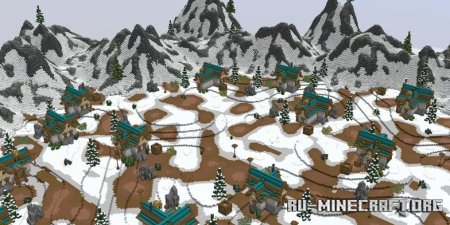 ������� Snowy Pvp Map ��� Minecraft
