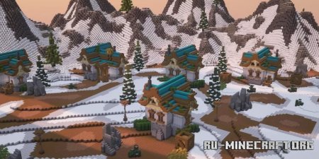 ������� Snowy Pvp Map ��� Minecraft