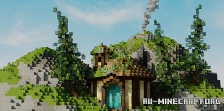  Mossy Hut  Minecraft
