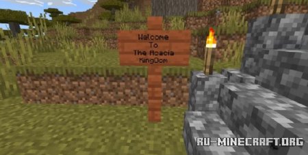 ������� Welcome To The Acacia KingDom ��� Minecraft