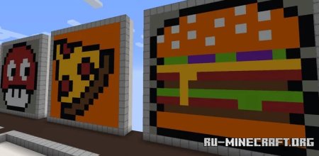 ������� Pixel Puzzles ��� Minecraft