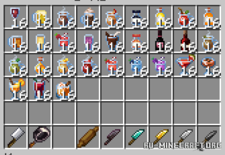 Скачать NewFoodRemaigned для Minecraft PE 1.21
