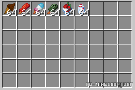 Скачать NewFoodRemaigned для Minecraft PE 1.21